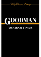 Statistical Optics (J. W. Goodman).pdf